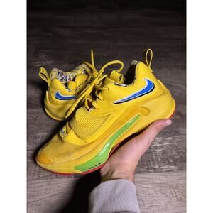 Nike Zoom Freak 3 NRG Uno Yellow Giannis Shoe Preowned DC9363-700 Men’s 10.5